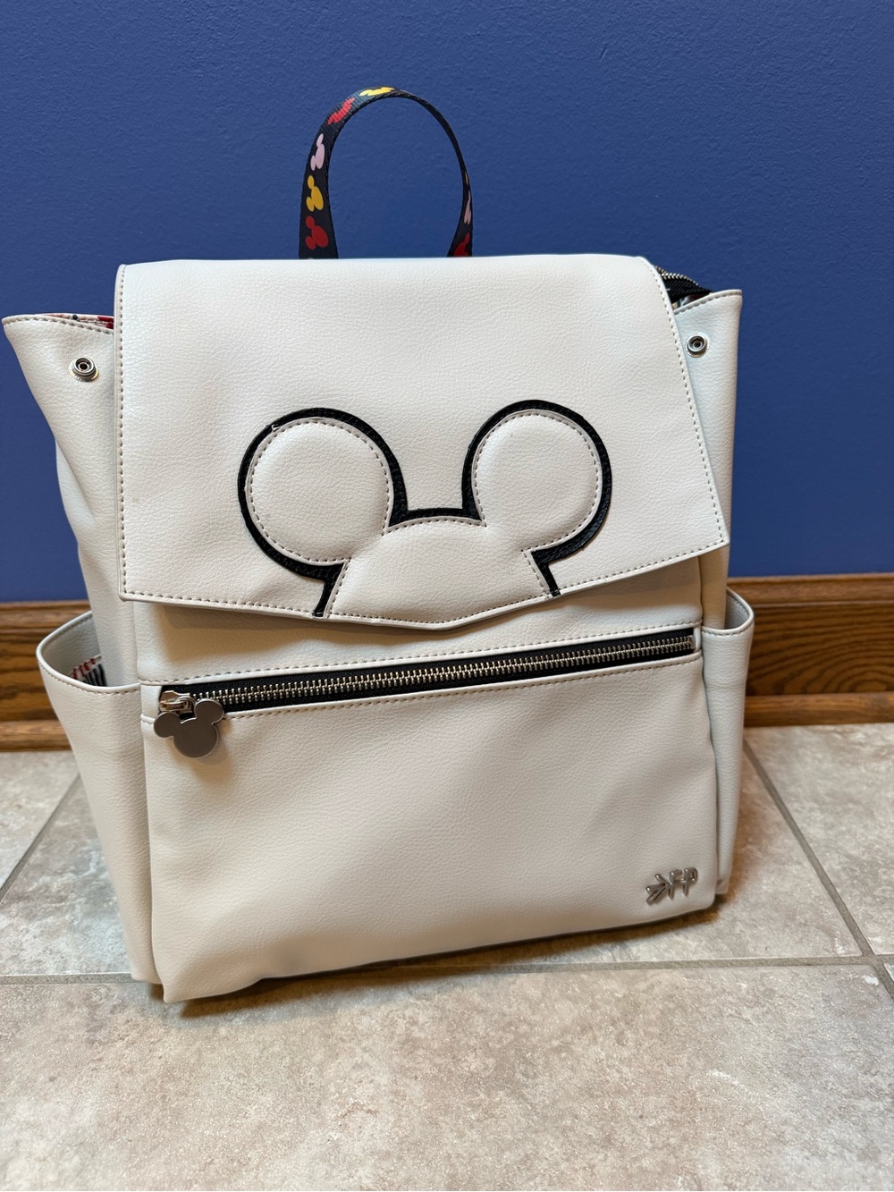 Freshly Picked x Disney Baby Ivory Mickey Ear Backpack